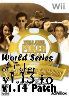 Box art for World Series of Poker v1.13 to v1.14 Patch