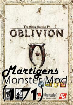 Box art for Martigens Monster Mod (1.71)