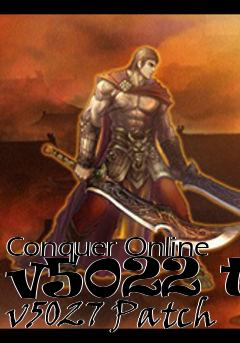 Box art for Conquer Online v5022 to v5027 Patch