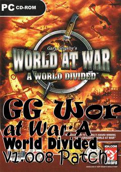 Box art for GG World at War: A World Divided v1.008 Patch