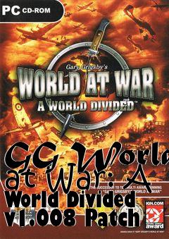 Box art for GG World at War: A World Divided v1.008 Patch