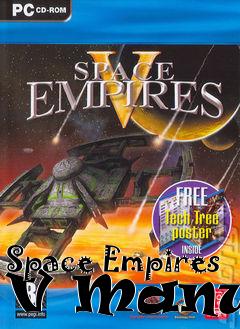 Box art for Space Empires V Manual