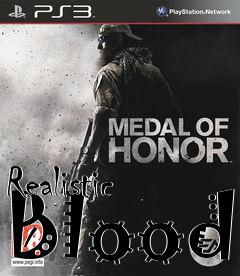 Box art for Realistic Blood