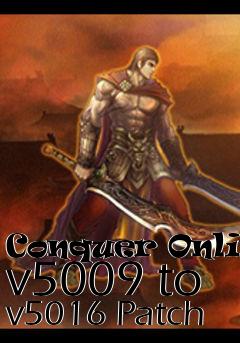 Box art for Conquer Online v5009 to v5016 Patch