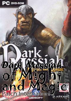 Box art for Dark Messiah of Might and Magic Patch International