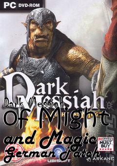 Box art for Dark Messiah of Might and Magic German Patch