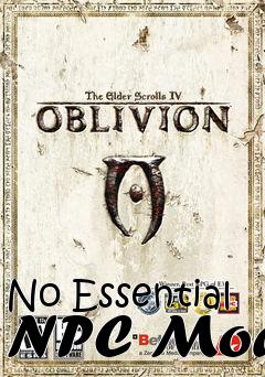 Box art for No Essential NPC Mod