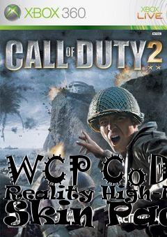 Box art for WCP CoD2 Reality High-Res Skin Pack