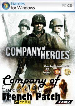 Box art for Company of Heroes v1.40 French Patch