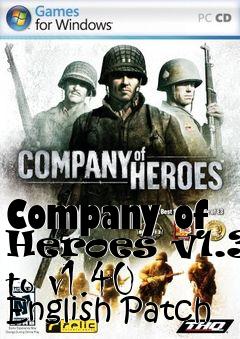 Box art for Company of Heroes v1.30 to v1.40 English Patch