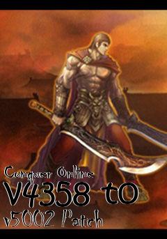 Box art for Conquer Online v4358 to v5002 Patch