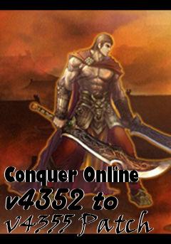 Box art for Conquer Online v4352 to v4355 Patch
