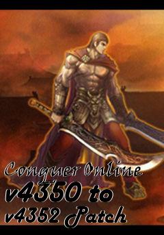 Box art for Conquer Online v4350 to v4352 Patch