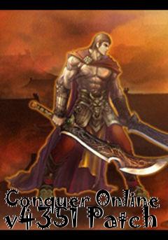 Box art for Conquer Online v4351 Patch