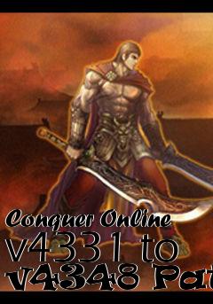 Box art for Conquer Online v4331 to v4348 Patch