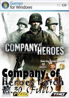 Box art for Company of Heroes Patch v1.30 (Full)