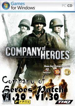 Box art for Company of Heroes Patch v1.20 - v1.30