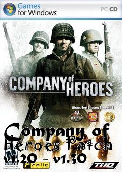 Box art for Company of Heroes Patch v1.20 - v1.30