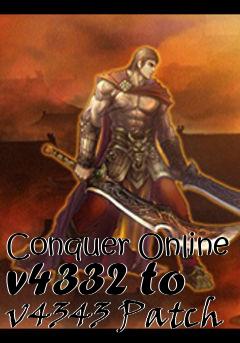 Box art for Conquer Online v4332 to v4343 Patch