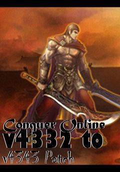 Box art for Conquer Online v4332 to v4343 Patch