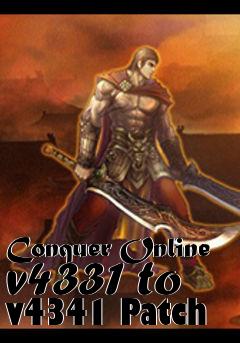 Box art for Conquer Online v4331 to v4341 Patch