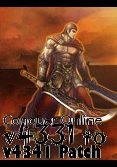 Box art for Conquer Online v4331 to v4341 Patch