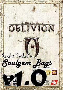 Box art for Garaks Sealable Soulgem Bags v1.0
