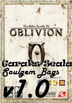 Box art for Garaks Sealable Soulgem Bags v1.0