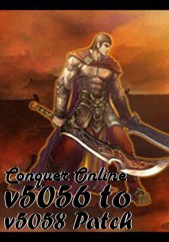 Box art for Conquer Online v5056 to v5058 Patch