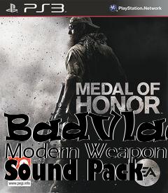 Box art for BadVlads Modern Weapon Sound Pack