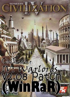 Box art for Civilization IV: Warlords v2.08 Patch (WinRaR)