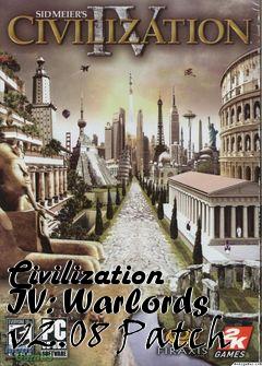 Box art for Civilization IV: Warlords v2.08 Patch