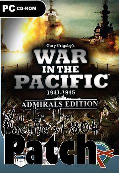 Box art for War In The Pacific v1.804 Patch