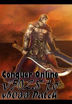 Box art for Conquer Online v5028 to v5033 Patch