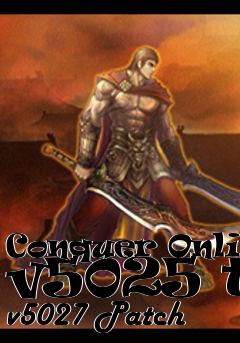 Box art for Conquer Online v5025 to v5027 Patch