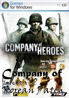 Box art for Company of Heroes v1.2 Korean Patch