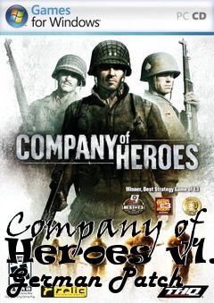 Box art for Company of Heroes v1.2 German Patch