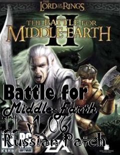 Box art for Battle for Middle-Earth II v1.06 Russian Patch