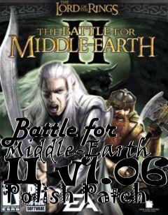 Box art for Battle for Middle-Earth II v1.06 Polish Patch