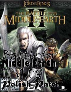 Box art for Battle for Middle-Earth II v1.06 Polish Patch