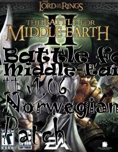 Box art for Battle for Middle-Earth II v1.06 Norwegian Patch