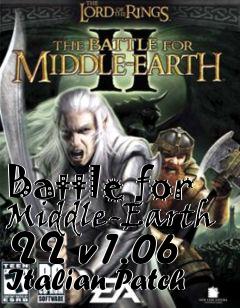 Box art for Battle for Middle-Earth II v1.06 Italian Patch
