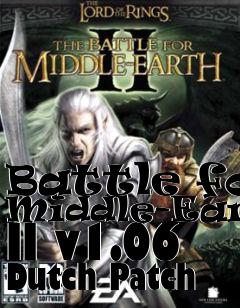 Box art for Battle for Middle-Earth II v1.06 Dutch Patch