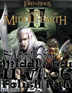 Box art for Battle for Middle-Earth II v1.06 Polish Patch