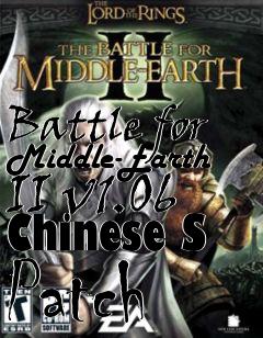 Box art for Battle for Middle-Earth II v1.06 Chinese S Patch