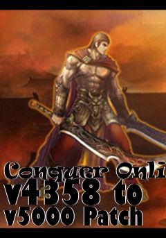 Box art for Conquer Online v4358 to v5000 Patch