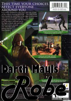 Box art for Darth Mauls Robe