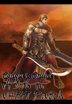 Box art for Conquer Online v4356 to v4357 Patch