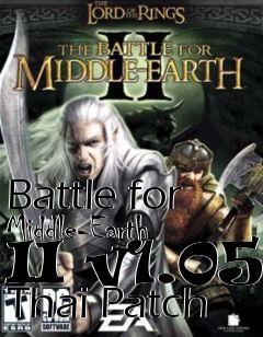 Box art for Battle for Middle-Earth II v1.05 Thai Patch