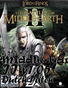 Box art for Battle for Middle-Earth II v1.05 Dutch Patch